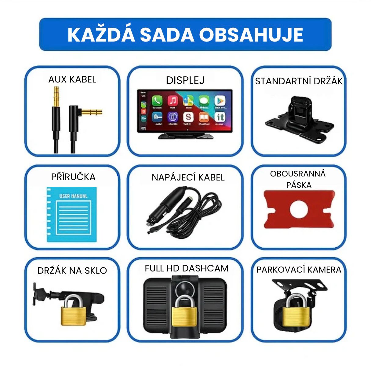 DriveDisplej PRO  - CarPlay systém