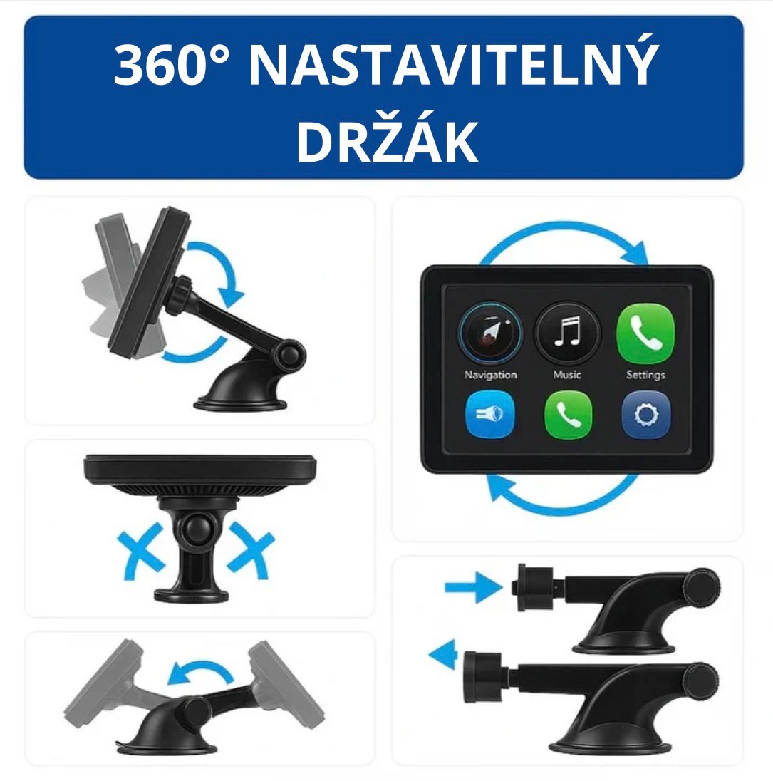 DriveDisplej - CarPlay systém